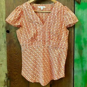 Banana Republic silk top